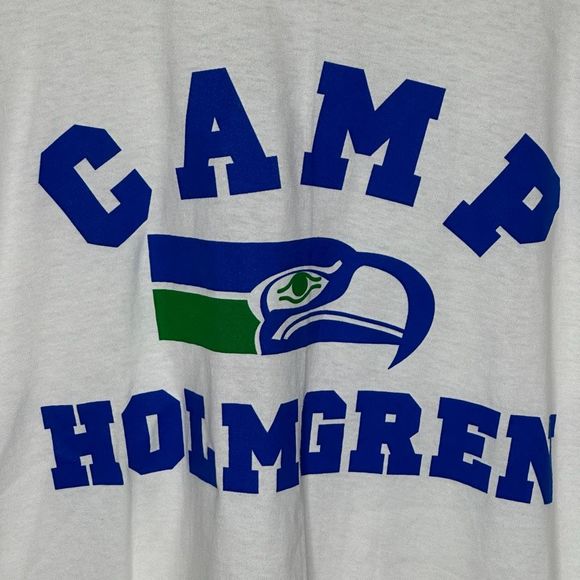 Vintage Seahawks Camp T Shirt XL - Picture 2 of 4